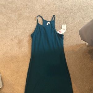 Blue coral dress